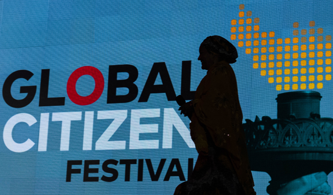 Photo of Deputy Secretary-General Amina Mohammed speaking at the Global Citizen Festival, NYC, 23 September 2018. ©  UN Photo/Mark Garten