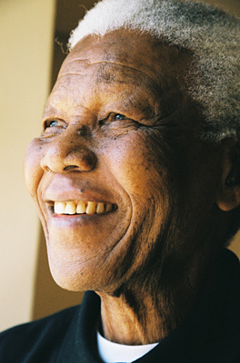 Portrait of Mr. Mandela.