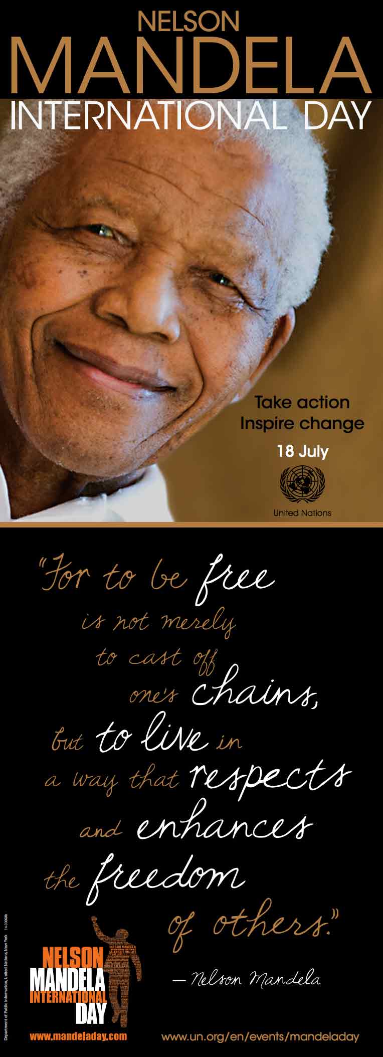 Affiche Nelson Mandela