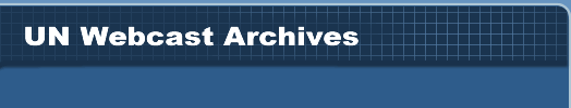 UN Webcast Archives