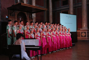 Children's choir in Vienna