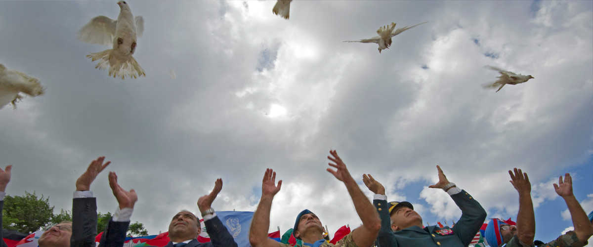 UNIFIL Commemorates International Day of Peace”. UN Photo/Loey Felipe
