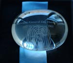 The Dag Hammarskjöld Medal is a posthumous award to members of peacekeeping operations who have lost their lives during service with a peacekeeping operation.