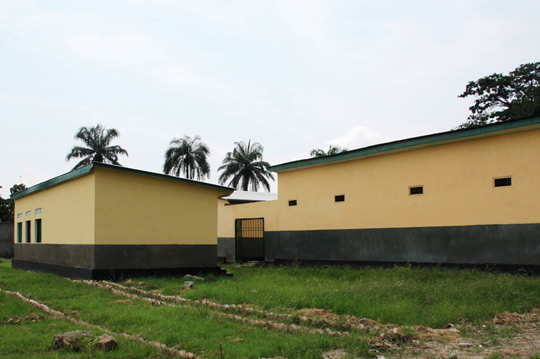 The reconstruction of the Ndolo military prison Mission in the Democratic Republic of the Congo with funding from The Netherlands was a priority of the corrections office of the MONUSCO, 2010. UN Photo