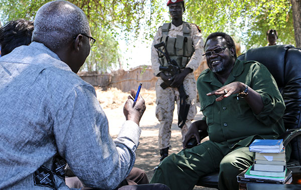 UN Rights Chief and Advisor on Genocide Prevention visit South Sudan. UN Photo/Isaac Billy