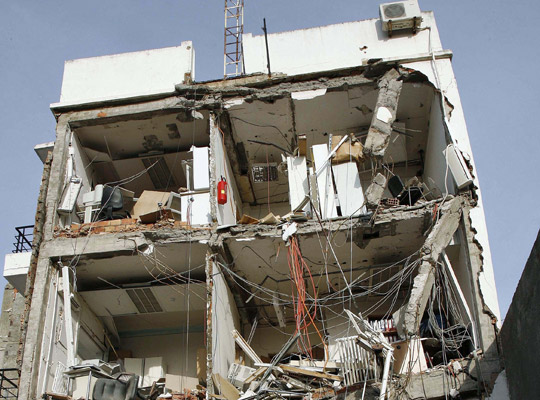 11 December 2007:  UN complex in Algiers destroyed by bombing.