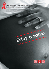 Cartel: «Estoy a salvo»