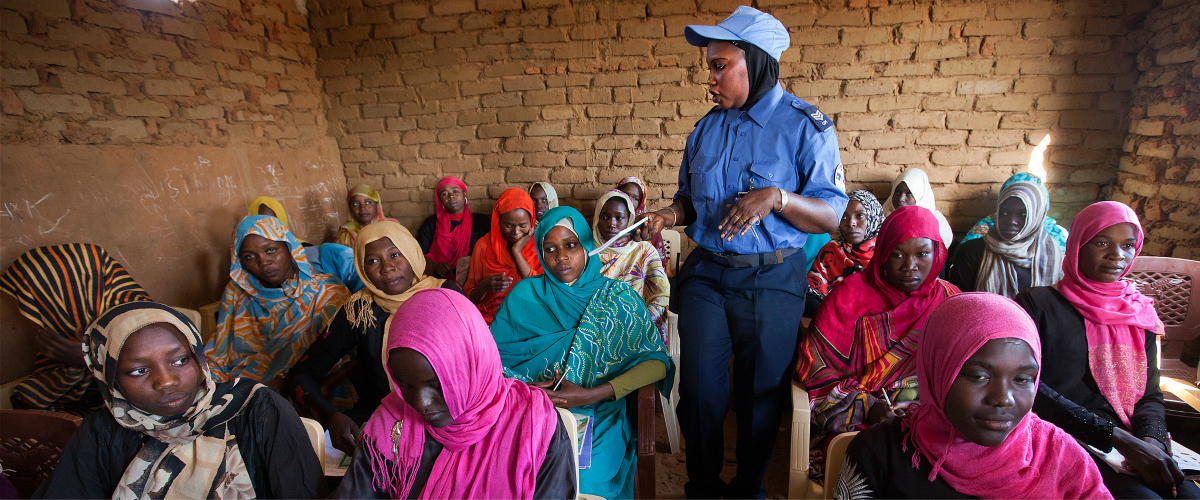 Policía de las Naciones Unidas en Darfur 