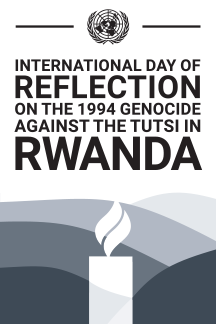 Image of a vertical banner for the International Day of Reflection