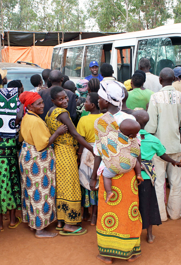 La OIM ayuda a los retornados rwandeses provenientes de Tanzania.