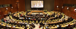 Image of Trusteeship Chamber during prepartory process hearings