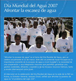 Día Mundial del Agua 2007