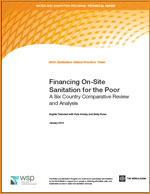 Portada Financing On-Site Sanitation for the Poor
