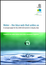 Portada Water - the blue web that unites us