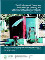 Portada The Challenge of Financing Sanitation for Meeting the Millennium Development Goals