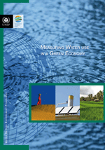 Portada informe Measuring Water Use in a Green Economy