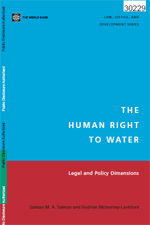 Portada de The Human Right to Water. Legal and Policy Dimensions