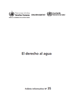 El derecho al agua: folleto informativo nº 35