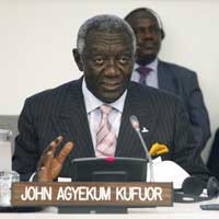 John Agyekum Kufuor, expresidente de Ghana