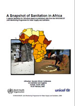 Portada de A Snapshot of Sanitation in Africa