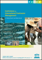 Portada de Institutions for international freshwater management