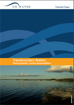 Portada de Transboundary waters: Sharing Benefits, Sharing Responsibilities