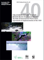 Portada de Transboundary water resources management: The Role of International Watercourse Agreements in Implementation of the Convention on Biological Diversity