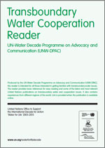 Portada de Transboundary Water Cooperation - Reader