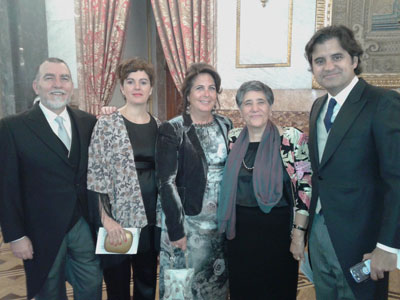 La Directora de UNW-DPAC en la recepción del Cuerpo Diplomático en España