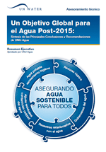 
Un objetivo global para el agua post-2015: síntesis de las principales conclusiones y recomendaciones de ONU-Agua.