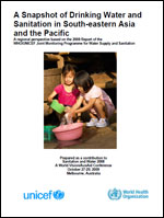 Portada de A Snapshot of Drinking Water and Sanitation in South-Eastern Asia and the Pacific