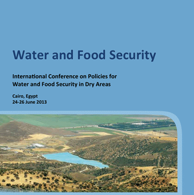 International Conference on Policies for Water and Food Security in the Dry Areas