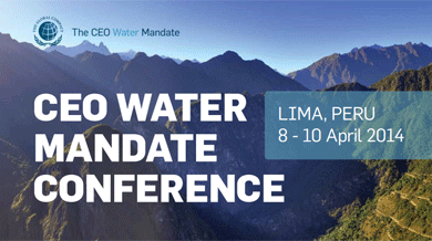 13th CEO Water Mandate Conference.
