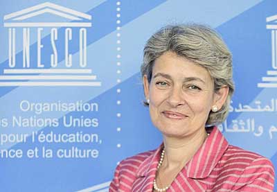 Irina Bokova, Directora General de UNESCO