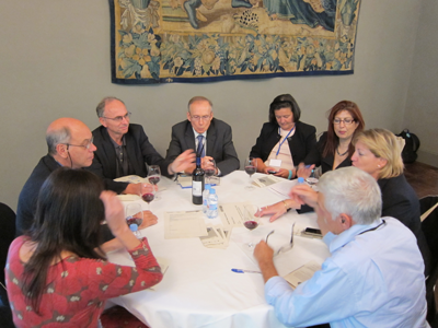 Working group at the side event on Bonn2011 Conference