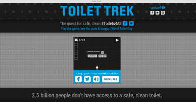 Toilet Trek: A la conquista de unos inodoros seguros y limpios para todos