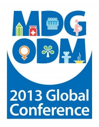 Making the MDGs work Conference logo.