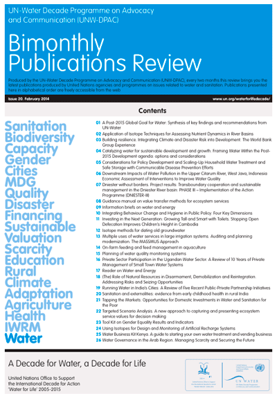 20th edition of Bi-monthly Publications Review