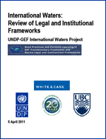 Portada de International Waters: Review of Legal and Institutional Frameworks