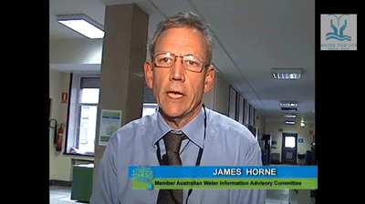 Interview with James Horne, Member of the Australian Water Information Advisory Committee