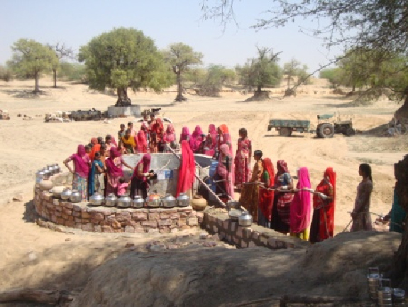 Water resource management for adaptation to climate change through community action in the Thar Desert, India