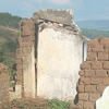 The remains of a home destroyed in the 1994 genocide.