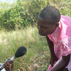 A young girl gives an interview of how she survived the genocide.