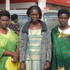 A group of women receive counseling from Sevota.